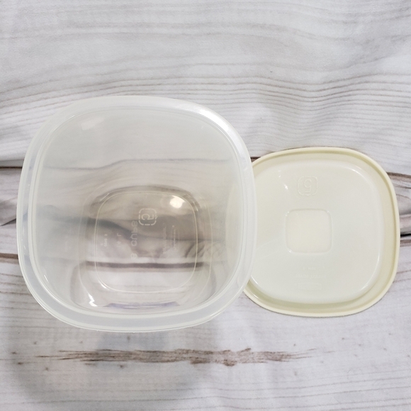 Rubbermaid Folgers Coffee Storage Container Good To The Last Drop Plastic 6 Cups - Picture 7 of 9